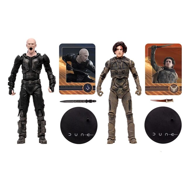 Dune: Part Two Actionfiguren-Doppelpack Paul Atreides & Feyd-Rautha Harkonnen 18 cm