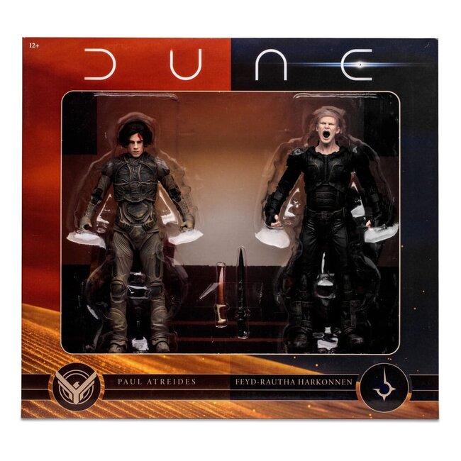 Dune: Part Two Action Figure 2-Pack Paul Atreides & Feyd-Rautha Harkonnen 18 cm