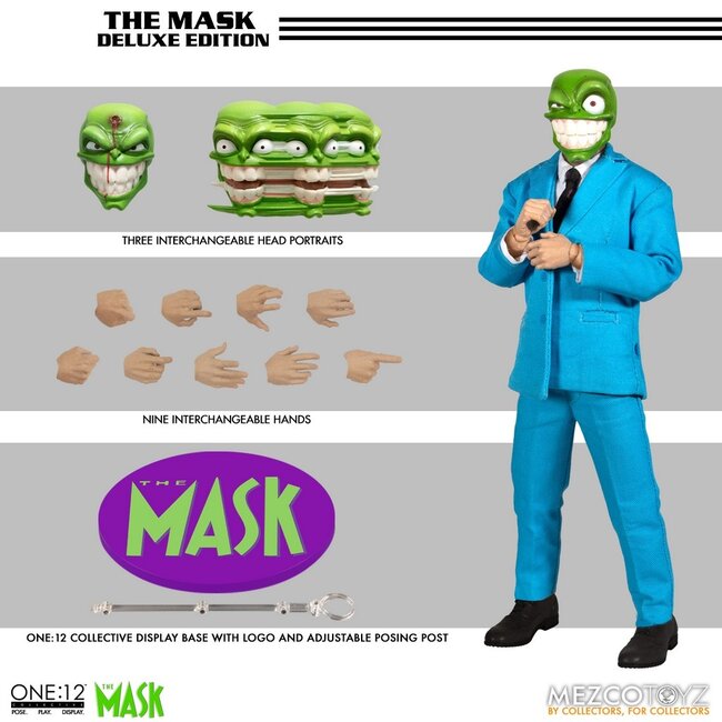 Mezco Toys Die Maske 1/12 Actionfigur Deluxe Edition