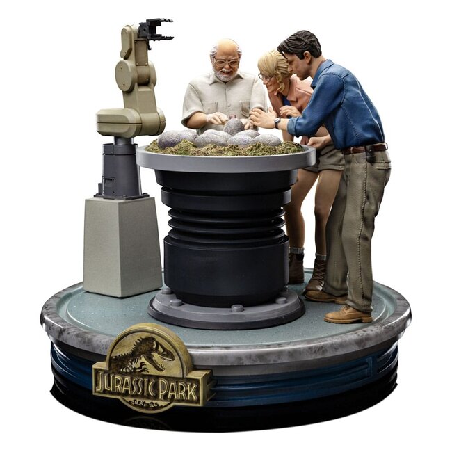 Iron Studios Jurassic Park Scale Statue 1/10 Dino Hatching 23 cm