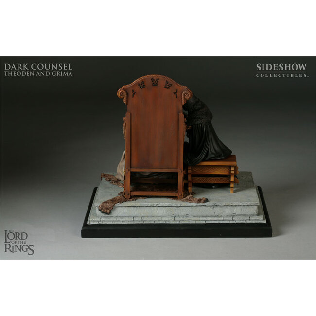 Herr der Ringe – Dunkler Rat: Theoden und Grima Diorama