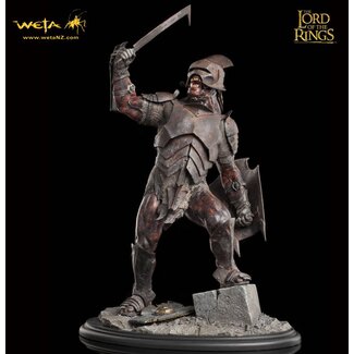 Weta Workshop Herr der Ringe – 1/6 Uruk-Hai Schwertkämpfer Statue 43 cm