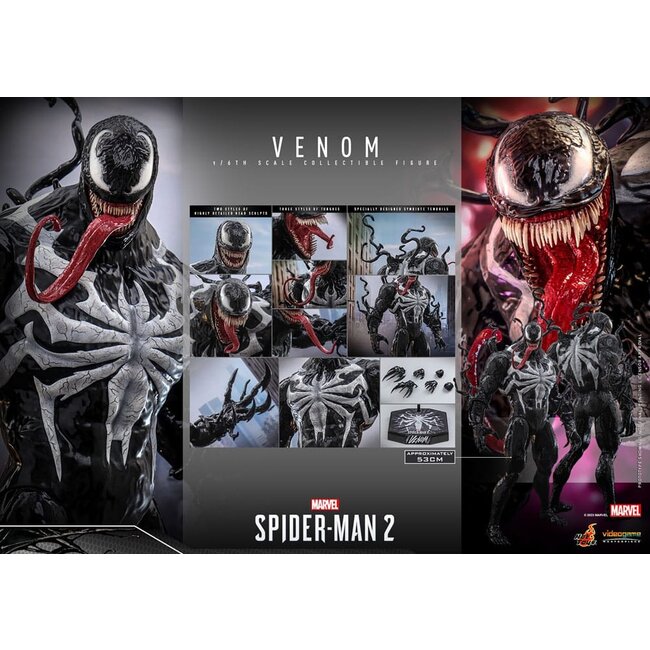 Spider-Man 2 Videogame Masterpiece Action Figure 1/6 Venom 53 cm