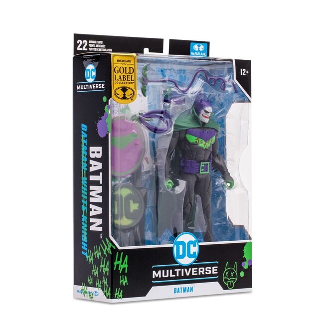 DC Multiverse Action Figure Batman (Batman: White Knight) (Jokerized) (gouden label) 18 cm