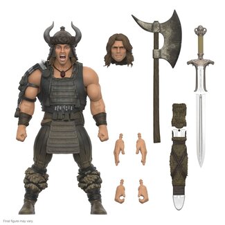 Super7 Conan der Barbar Ultimates Actionfigur Conan (Battle of the Mounds) 18 cm