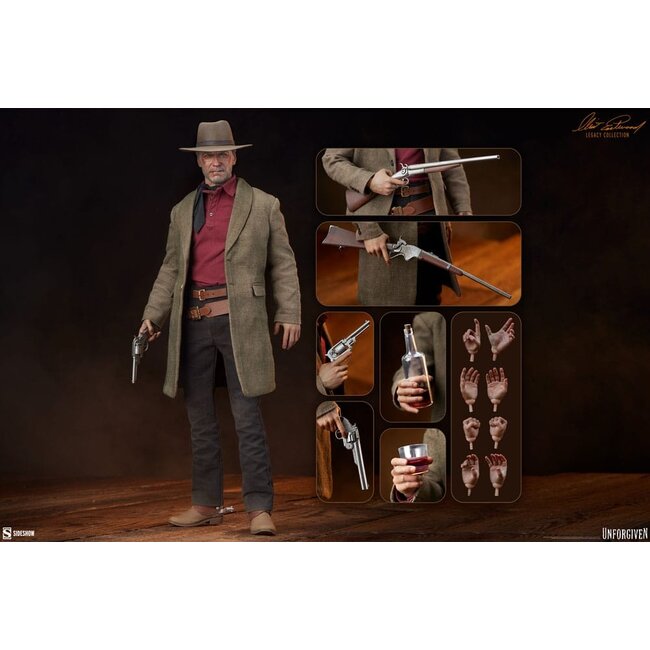 Unforgiven Clint Eastwood Legacy Collection Actionfigur 1/6 William Munny 32 cm
