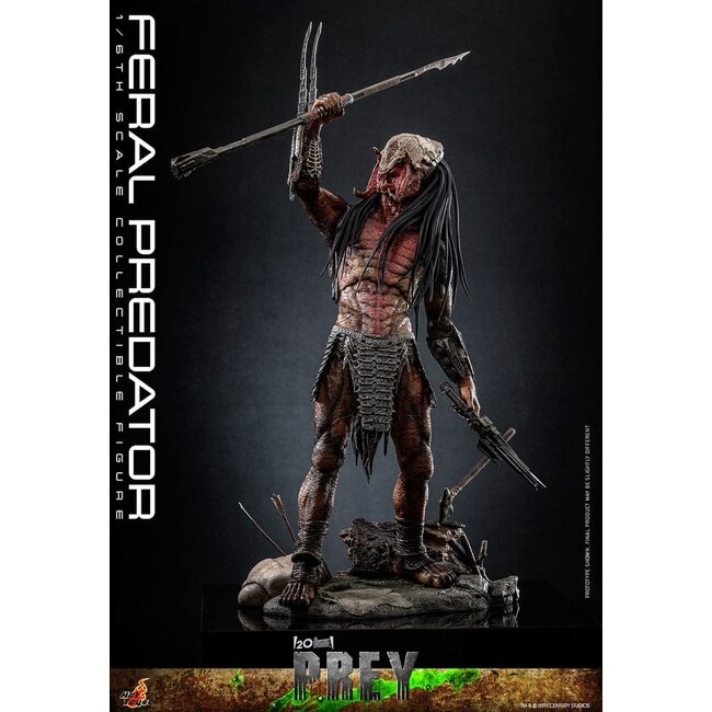 Prey Actionfigur 1/6 Feral Predator 37 cm