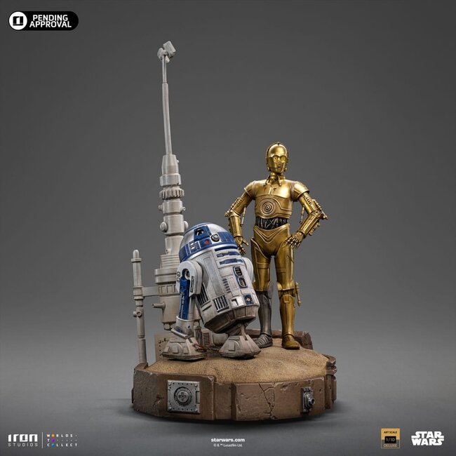 Star Wars Deluxe Art Scale Statue 1/10 C-3PO & R2-D2 31 cm