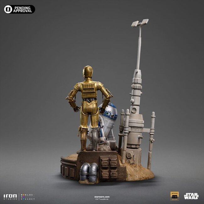 Star Wars Deluxe Art Scale Statue 1/10 C-3PO & R2-D2 31 cm