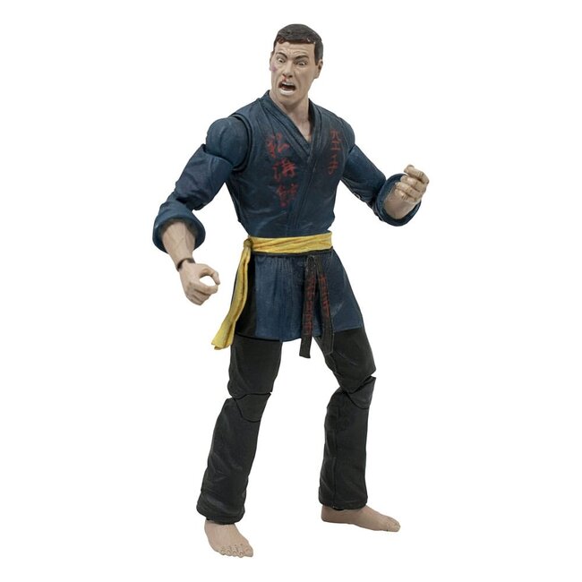 Jean-Claude Van Damme Deluxe Actionfigur Blue Gi Version 18 cm