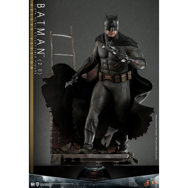 Batman v Superman: Dawn of Justice Movie Masterpiece Actionfigur 1/6 Batman 2.0 (Deluxe-Version) 32 cm