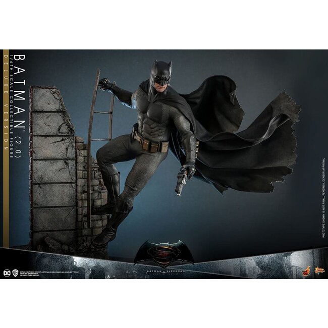 Batman v Superman: Dawn of Justice Movie Masterpiece Actionfigur 1/6 Batman 2.0 (Deluxe-Version) 32 cm