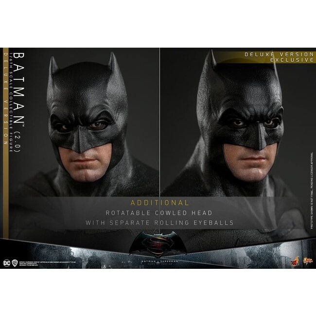 Batman v Superman: Dawn of Justice Movie Masterpiece Actionfigur 1/6 Batman 2.0 (Deluxe-Version) 32 cm