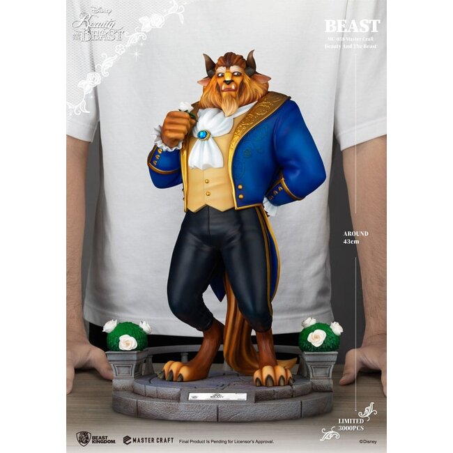 Disney Master Craft Statue „Die Schöne und das Biest“ 39 cm