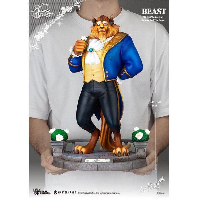 Disney Master Craft Statue „Die Schöne und das Biest“ 39 cm