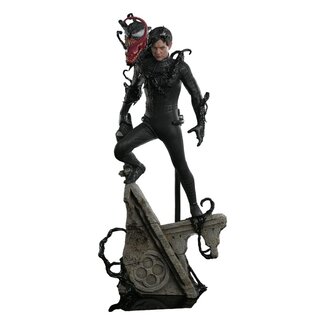 Hot Toys Spider-Man 3 Movie Masterpiece Action Figure 1/6 Spider-Man (Black Suit) (Deluxe Version) 30 cm