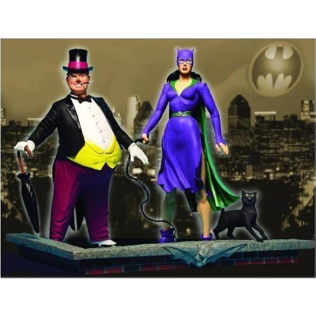 DC Direct Silver Age Catwoman & Penguin 2 Pack