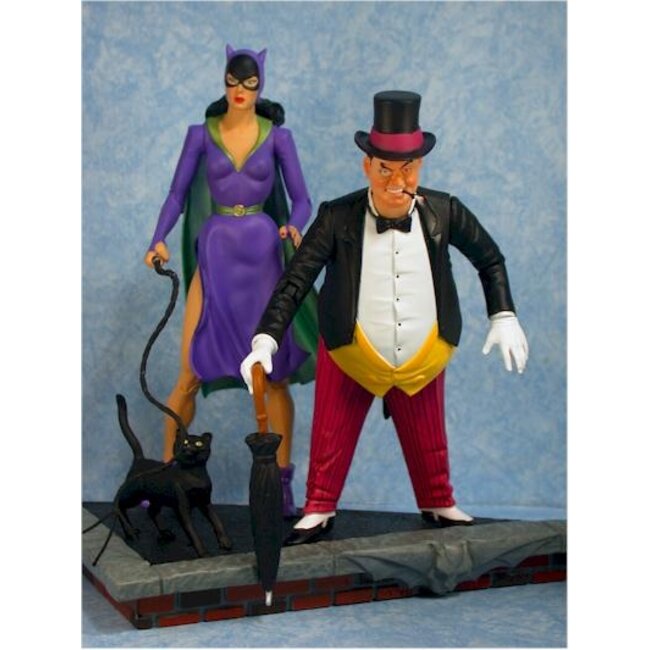 DC Direct Silver Age Catwoman & Penguin 2er-Pack