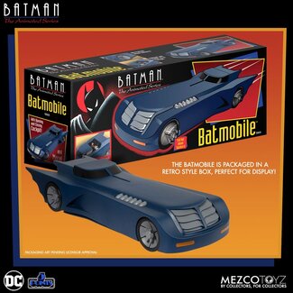 Mezco Toys DC Comics Vehicle Batman: The Animated - The Batmobile