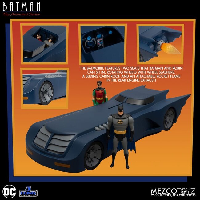 DC Comics Fahrzeug Batman: The Animated – Das Batmobil 1:18