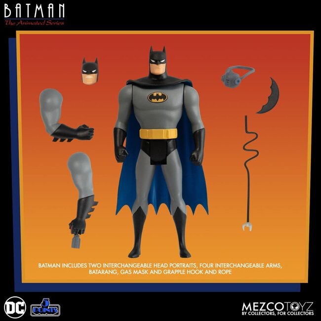 DC Comics 5 Points Action Figures Batman: The Animated 9 cm Set (4)