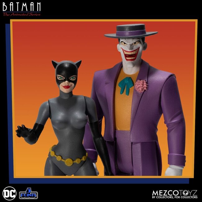 DC Comics 5 Points Action Figures Batman: The Animated 9 cm Set (4)
