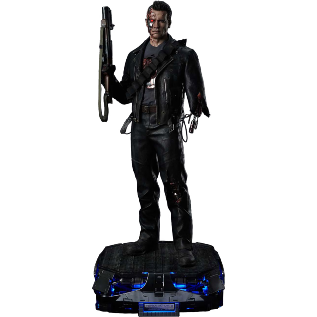 Prime 1 Studio Terminator 2 Museum Masterline Series Statue 1/3 T-800 Final Battle Deluxe Version 75 cm