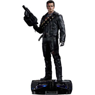 Prime 1 Studio Terminator 2 Platimum Masterline Series Statue 1/3 T-800 Cyberdyne Shootout 74 cm