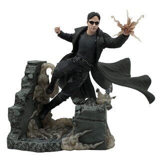 Diamond Select Toys Die Matrix Gallery Deluxe PVC Statue Neo 25 cm