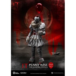 Beast Kingdom Toys Stephen Kings It Dynamic 8ction Heroes Action Figure 1/9 Pennywise 21 cm