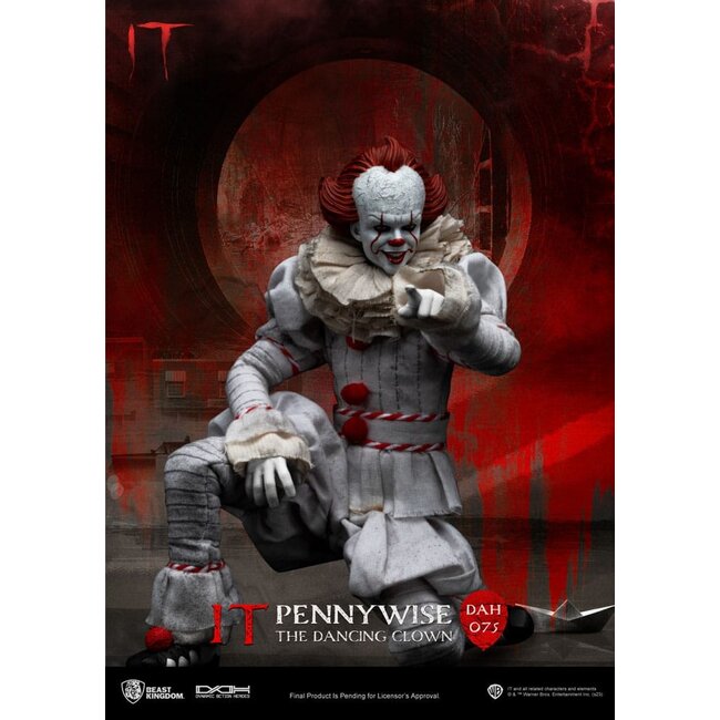 Stephen Kings It Dynamic 8ction Heroes Actionfigur 1/9 Pennywise 21 cm