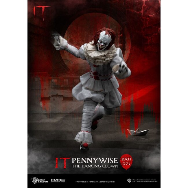 Stephen Kings It Dynamic 8ction Heroes Action Figure 1/9 Pennywise 21 cm