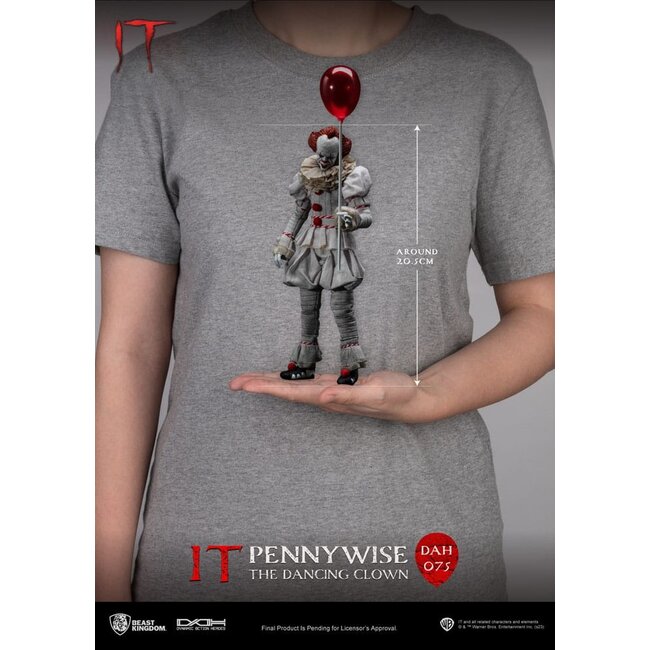 Stephen Kings It Dynamic 8ction Heroes Actionfigur 1/9 Pennywise 21 cm