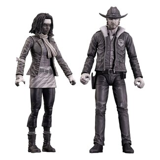 Diamond Select Toys The Walking Dead Actionfiguren 18 cm Serie 1 Set (2)