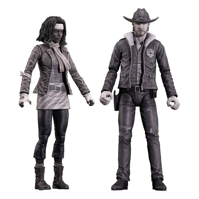 Diamond Select Toys The Walking Dead Action Figures 18 cm Series 1 Set (2)