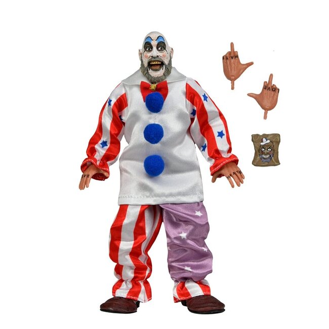 Haus der 1000 Leichen: Bekleidete Actionfigur Captain Spaulding, 20 cm