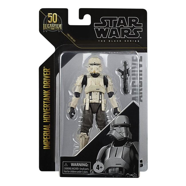 Hasbro Star Wars Black Series Archive Actionfiguren 15 cm 2021 50. Jubiläum – Imperialer Hovertank-Fahrer (Rogue One)