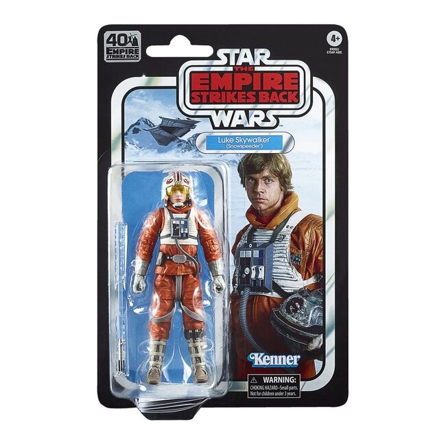 Hasbro Star Wars Episode V Black Series Actionfiguren 15 cm 40. Jahrestag 2020 Welle 2 – Luke Skywalker (Snowspeeder)