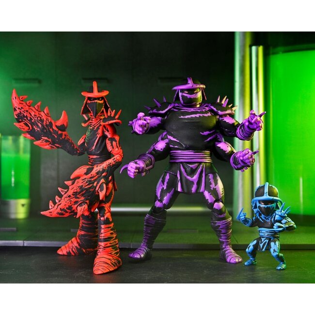 Teenage Mutant Ninja Turtles (Mirage Comics) Actionfiguren Shredder Clones Box-Set 18 cm