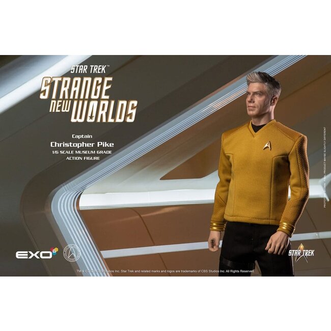 Star Trek: Strange New Worlds Action Figure 1/6 Captain Christopher Pike 30 cm