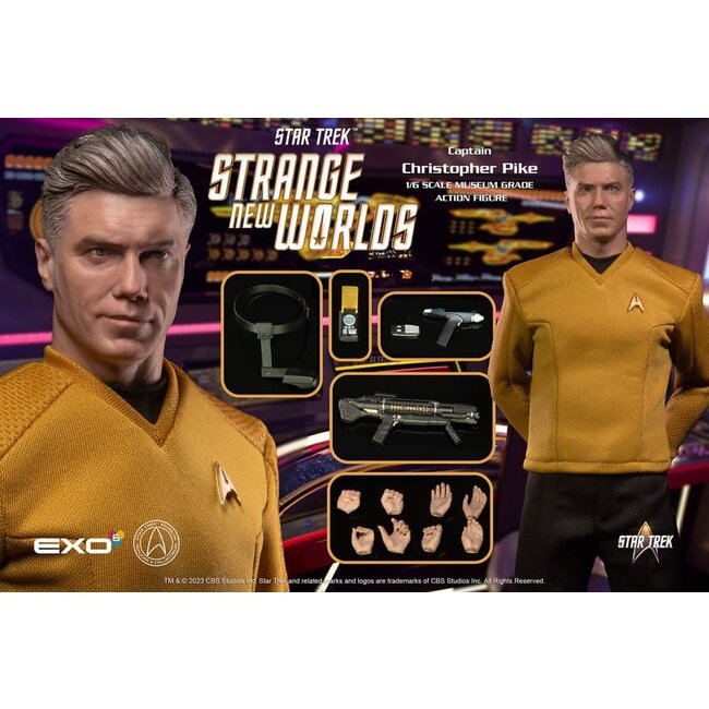 Star Trek: Strange New Worlds Actionfigur 1/6 Captain Christopher Pike 30 cm