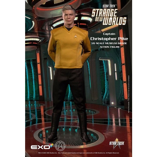 Star Trek: Strange New Worlds Action Figure 1/6 Captain Christopher Pike 30 cm