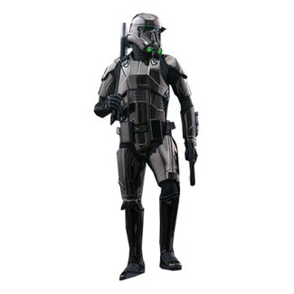 Hot Toys Star Wars Action Figure 1/6 Death Trooper (Black Chrome) 2022 Convention Exclusive 32 cm