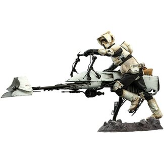 Hot Toys Star Wars The Mandalorian Actionfigur 1/6 Scout Trooper & Speeder Bike 30 cm