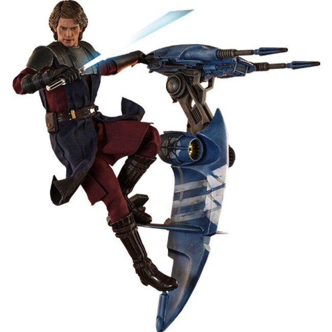 Hot Toys Star Wars The Clone Wars Actionfigur 1/6 Anakin Skywalker & STAP 31 cm