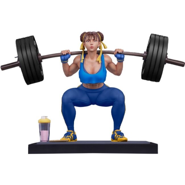 Street Fighter: Chun-Li Powerlifting Alpha Edition Statue im Maßstab 1:4