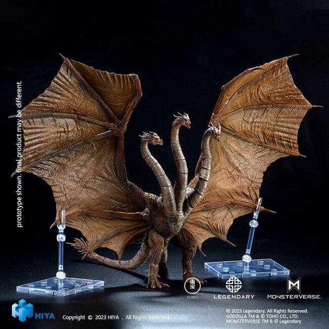 Godzilla Exquisite Basic Action Figure Godzilla: King of the Monsters King Ghidorah 35 cm