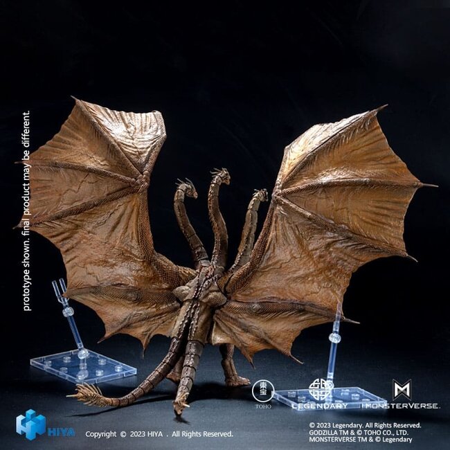 Godzilla Exquisite Basic Action Figure Godzilla: King of the Monsters King Ghidorah 35 cm