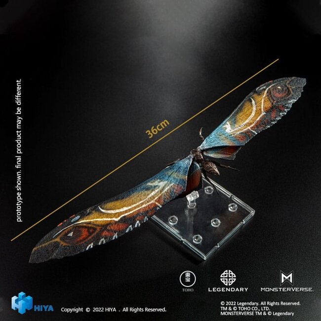 Godzilla Exquisite Basic Action Figure Godzilla: King of the Monsters Mothra 28 cm