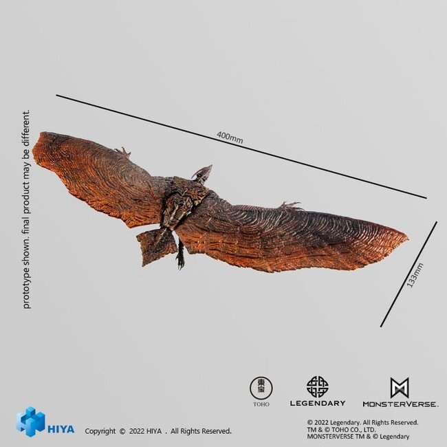 Godzilla Exquisite Basic Action Figure Godzilla: King of the Monsters Rodan 13 cm